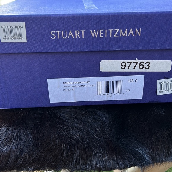 Stuart Weitzman, 8 1/2 4inch heel Made in Spain. - Picture 6 of 7